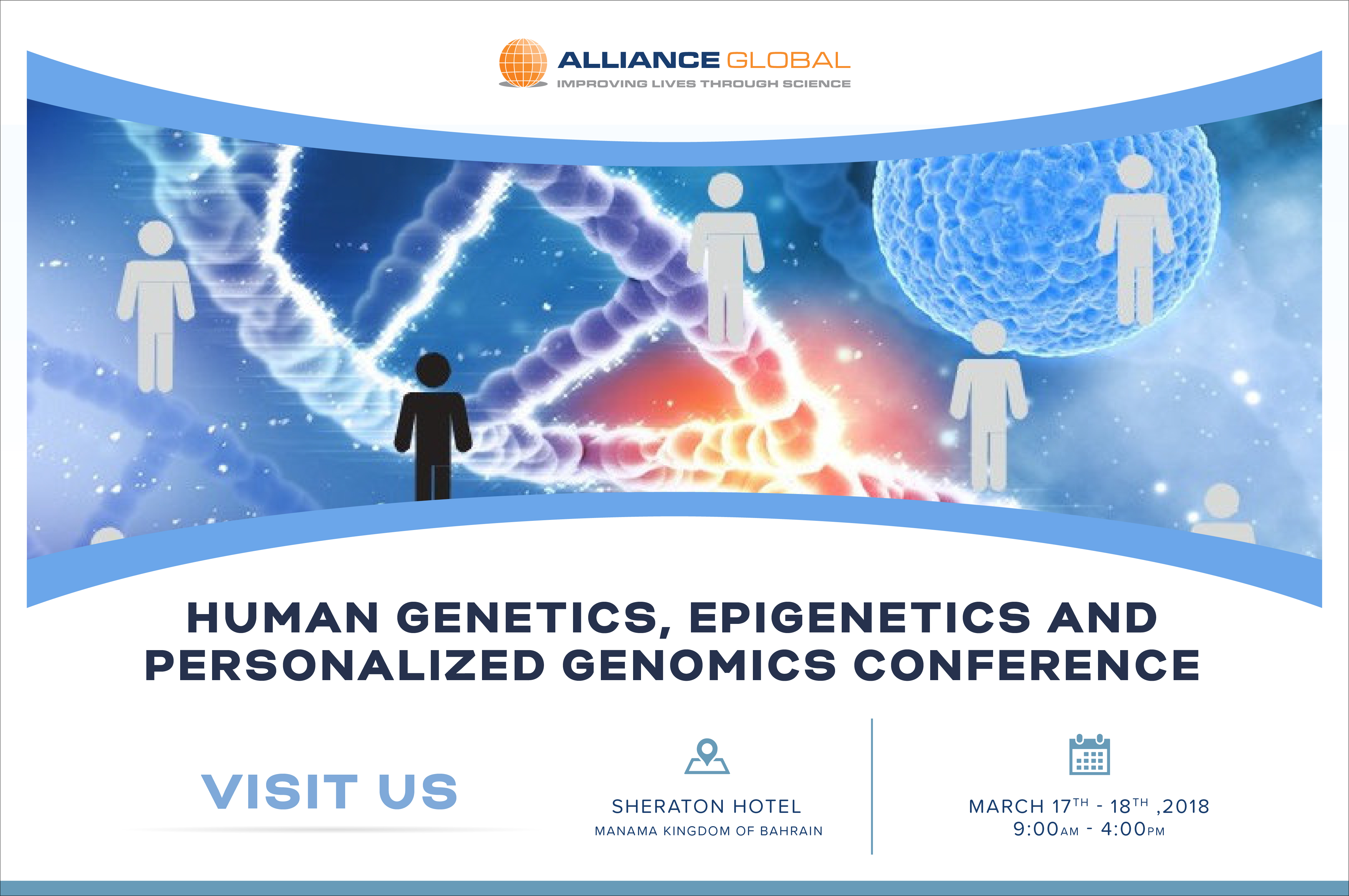 AGBL at Human Genetics, Personalized Genomics, and Epigenetics Conference, Bahrain